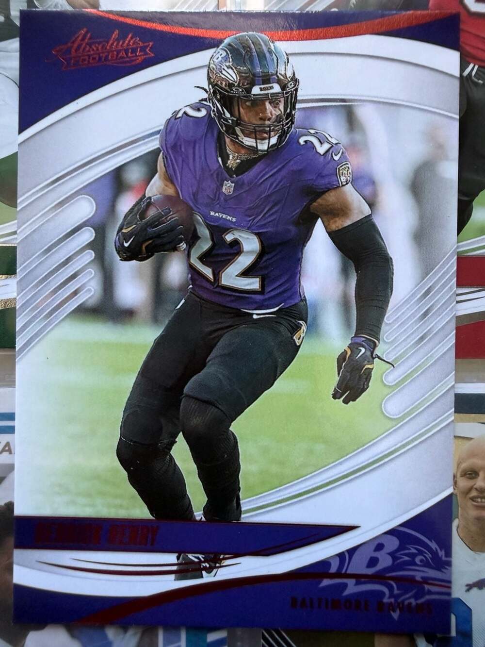 2025 Panini Absolute #86 Derrick Henry Baltimore Ravens